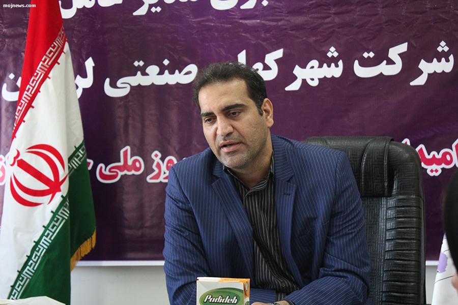 محمدی مدیر عامل شهرک صنعتی بروجرد لرستان
