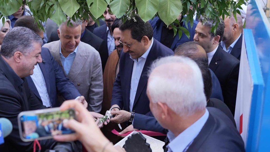 فاز توسعه داروسازی نصر فریمان با حضور وزیر صمت افتتاح شد