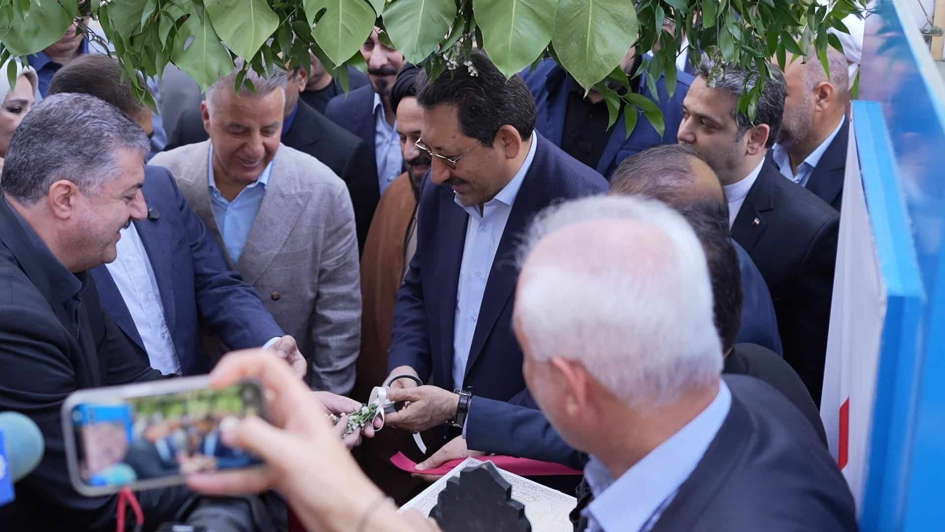 فاز توسعه داروسازی نصر فریمان با حضور وزیر صمت افتتاح شد